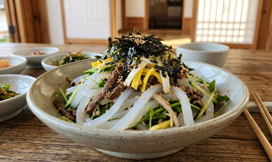 청포묵 무침 실패 없이 만드는 법 (물기 제거, 데치는 시간, 양념 비율)