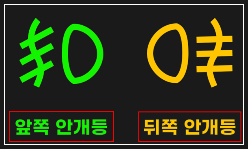 안개등 표시