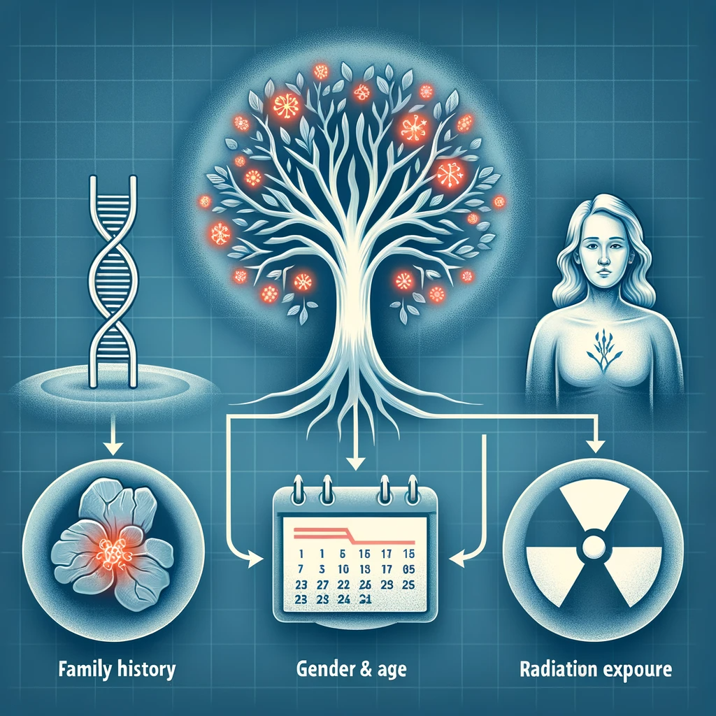 갑상선암의 증상, 진단 및 치료 방법: 예방과 건강한 식단으로 갑상선 건강 유지하기 - 3. 갑상선암의 원인 및 위험 요인
