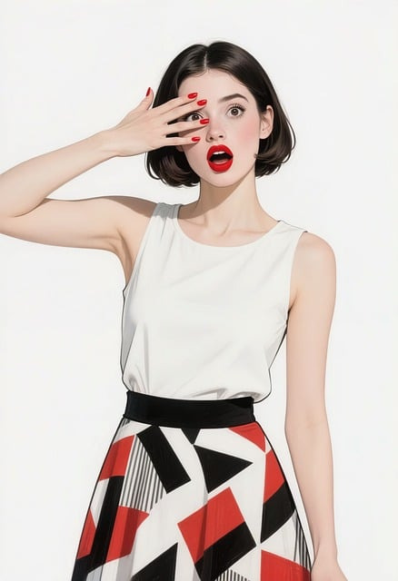 영화 아멜리아 주인공과 같은 단발 머리 여자