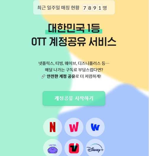 디즈니플러스 가격