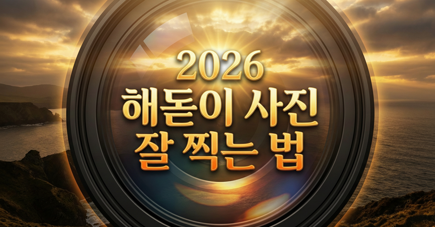 해돋이 사진 촬영 기법을 소개하는 블로그 메인 썸네일