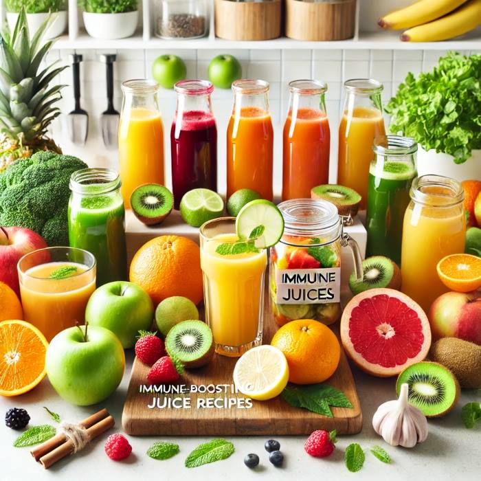 집에 있는 재료로 만드는 면역력 강화 주스 레시피