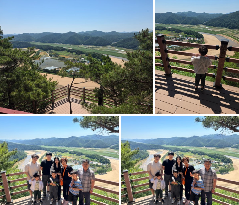 [6월 예천] 회룡포전망대와 뿅뿅다리 ❘ 육지 속 섬마을, 6살 아이와 함께한 가족 나들이