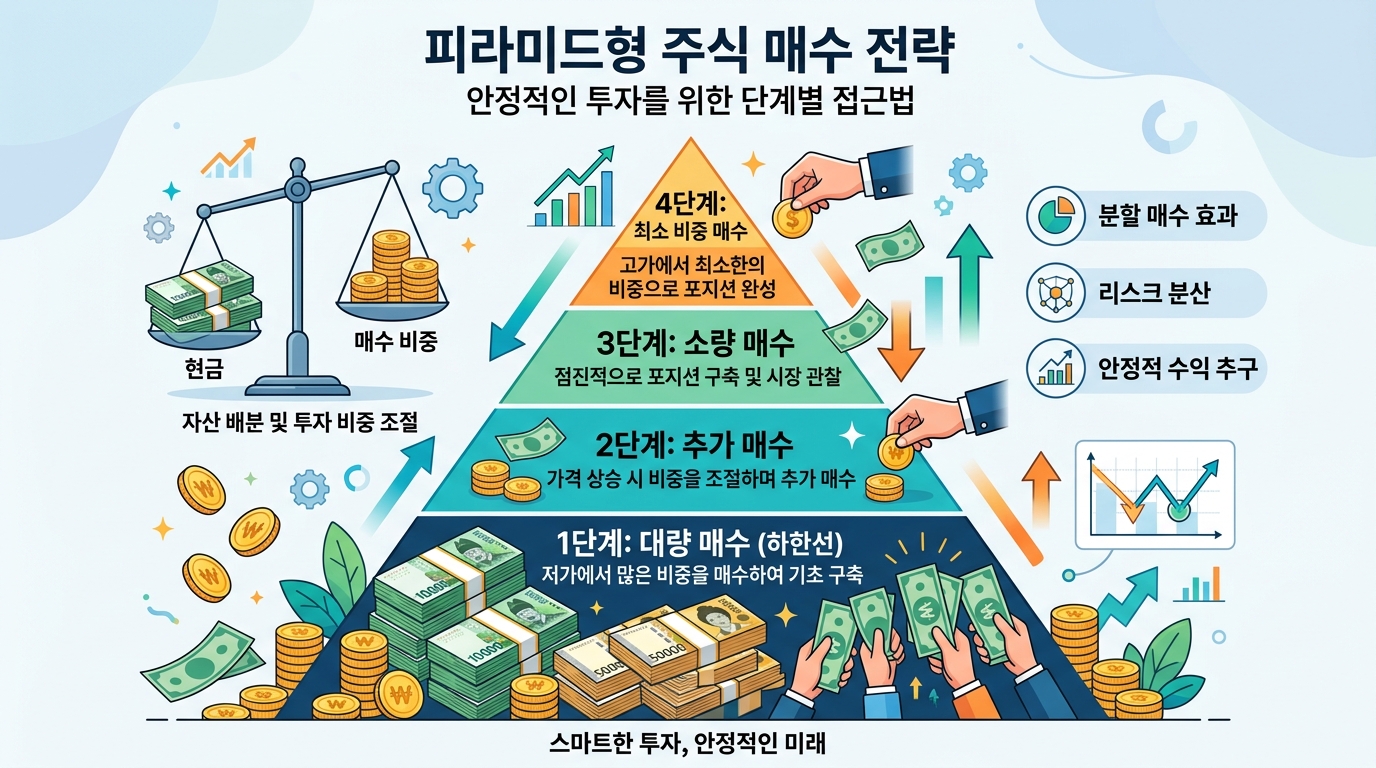 리스크 관리를 위한 삼성전자 분할 매수 전략 인포그래픽