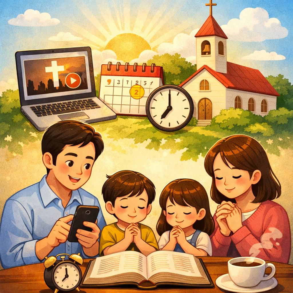 국민일보 가정예배 365 바로가기 및 열람방법 총정리 (오늘예배 빠르게 보는법) 관련 사진