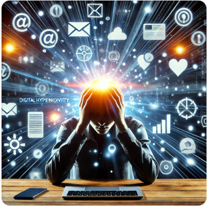 디지털 과민증 예시 이미지