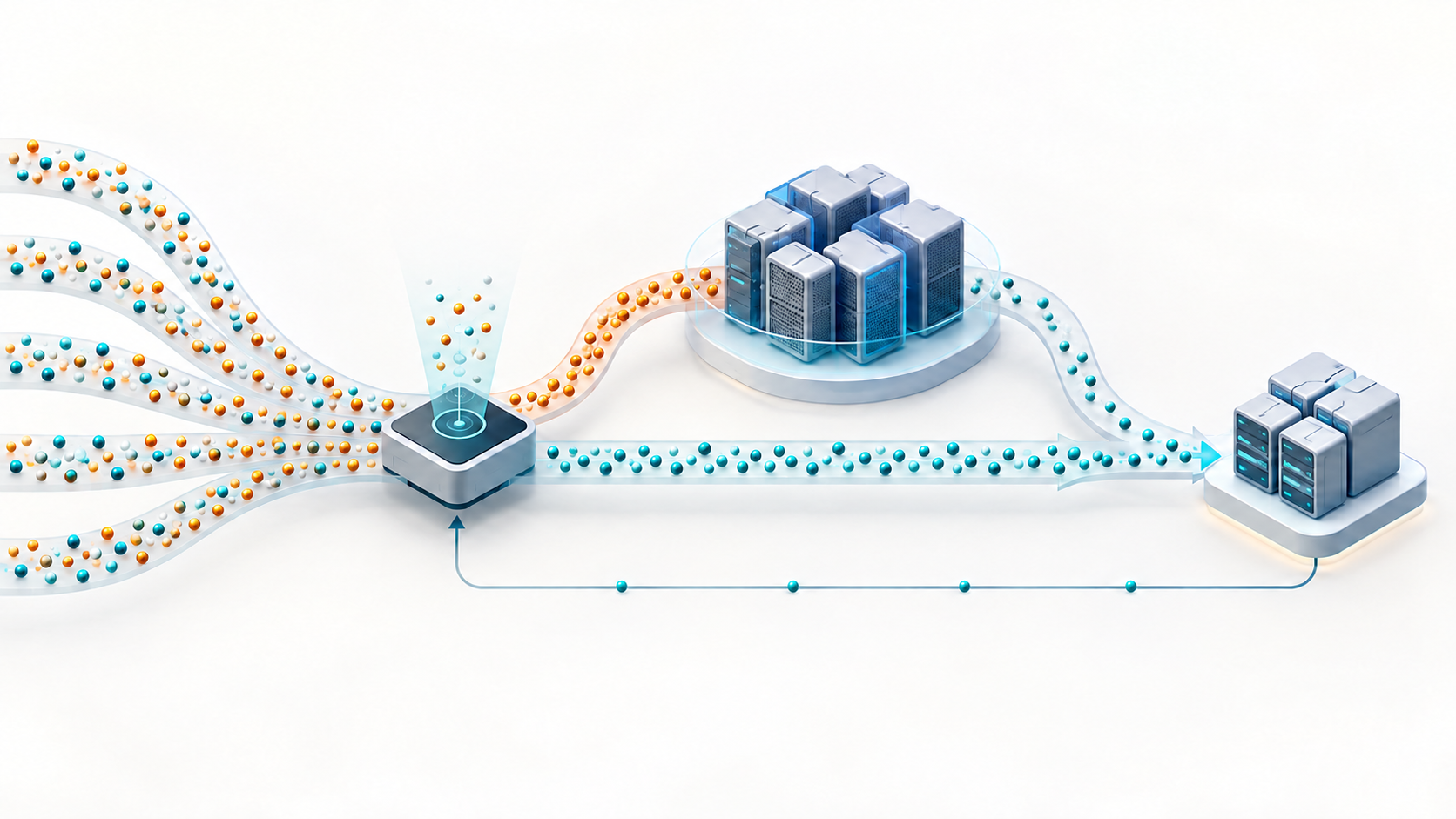 대규모 인터넷 트래픽을 탐지하고 세정해 정상 요청만 원본 서버로 전달하는 Anti-DDoS 구조