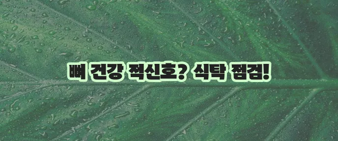 비타민D 부족 증상과 함유 음식 정보를 꼭 알아야 합니다