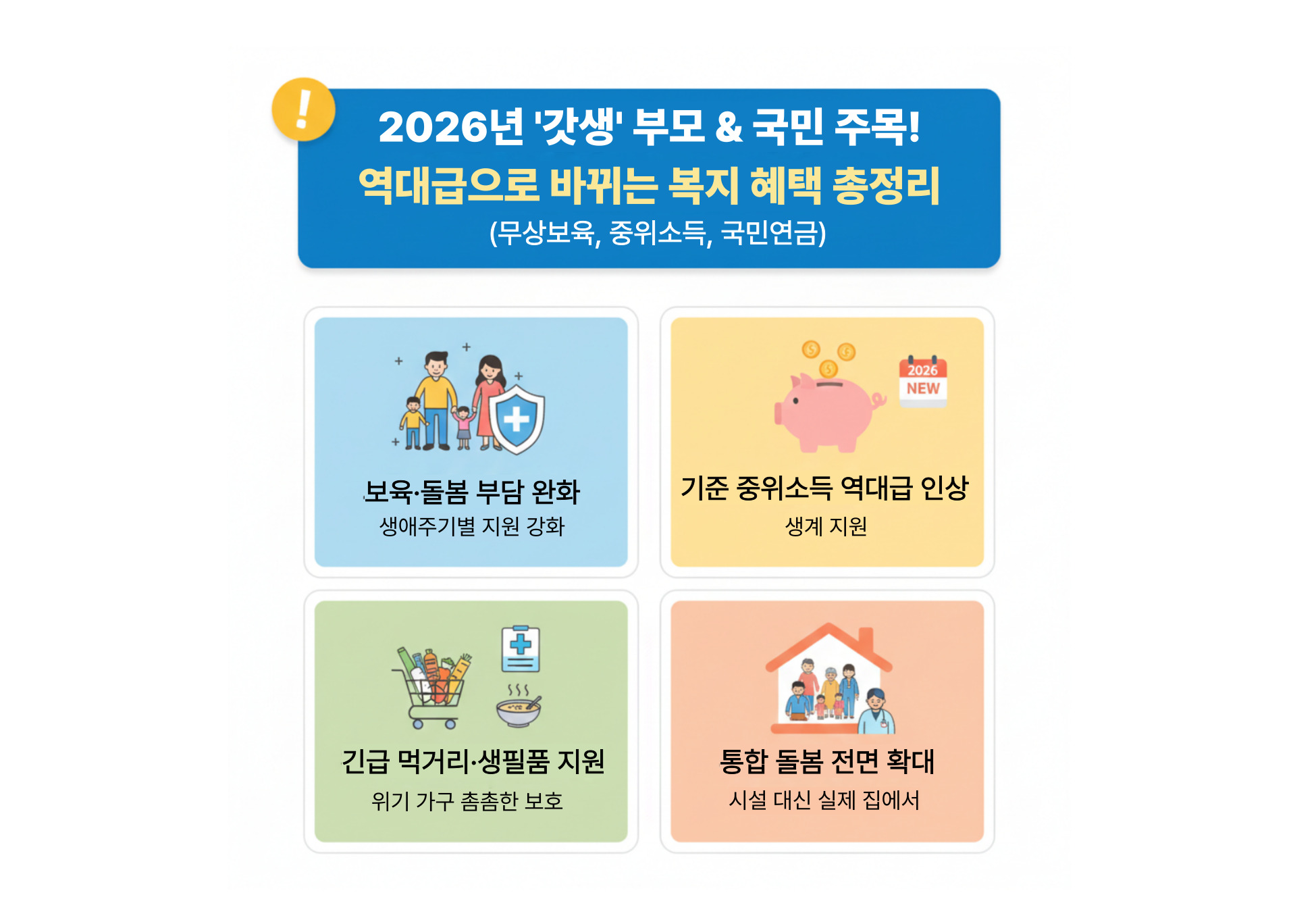 2026년 복지 혜택