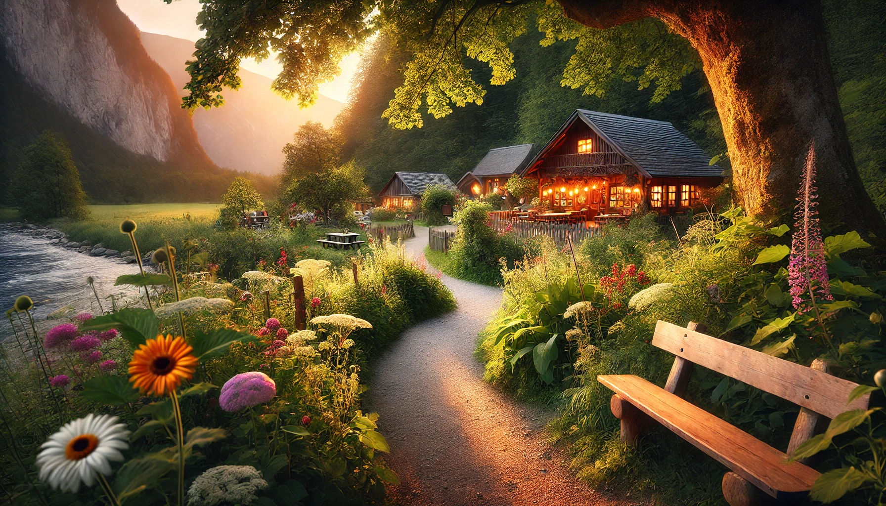 인적 드문 산책로와 추천 맛집 - 완벽한 힐링 가이드