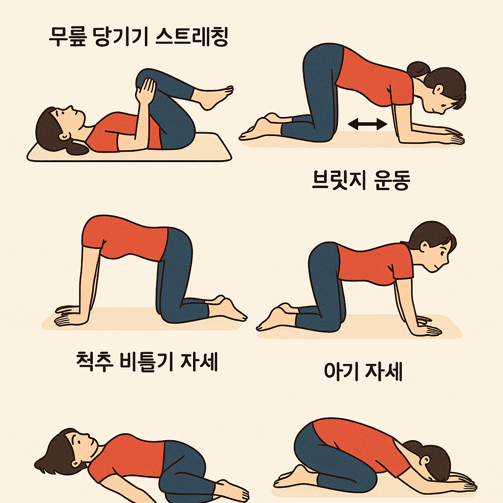 허리 통증 완화하는 운동법