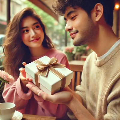 남자친구-여자친구-선물