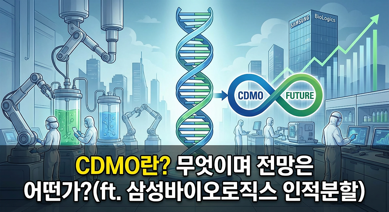 CDMO란? 무엇이며 전망은 어떤가?(ft. 삼성바이오로직스 인적분할)