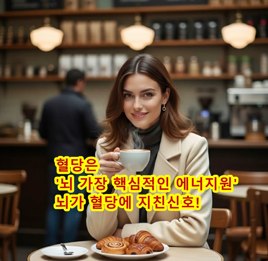 혈당은 뇌 가장 핵심적인 에너지원! 뇌가 혈당에 지친신호!