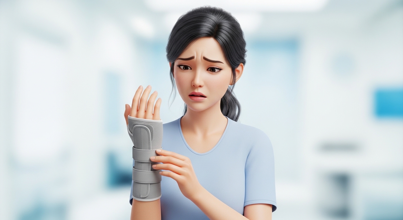 손목건초염, 복합부위통증증후군