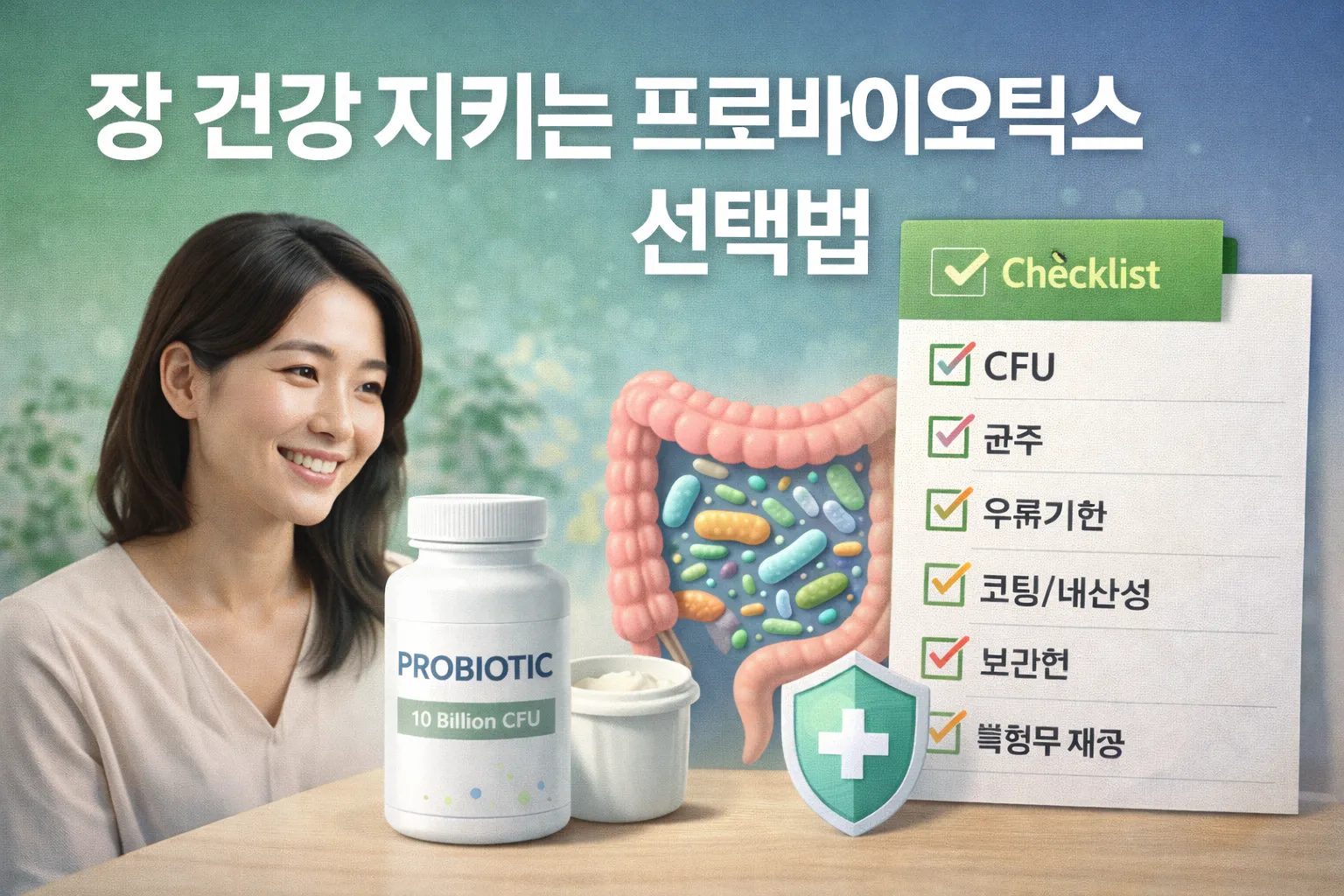 장 건강 지키는 프로바이오틱스 선택법
