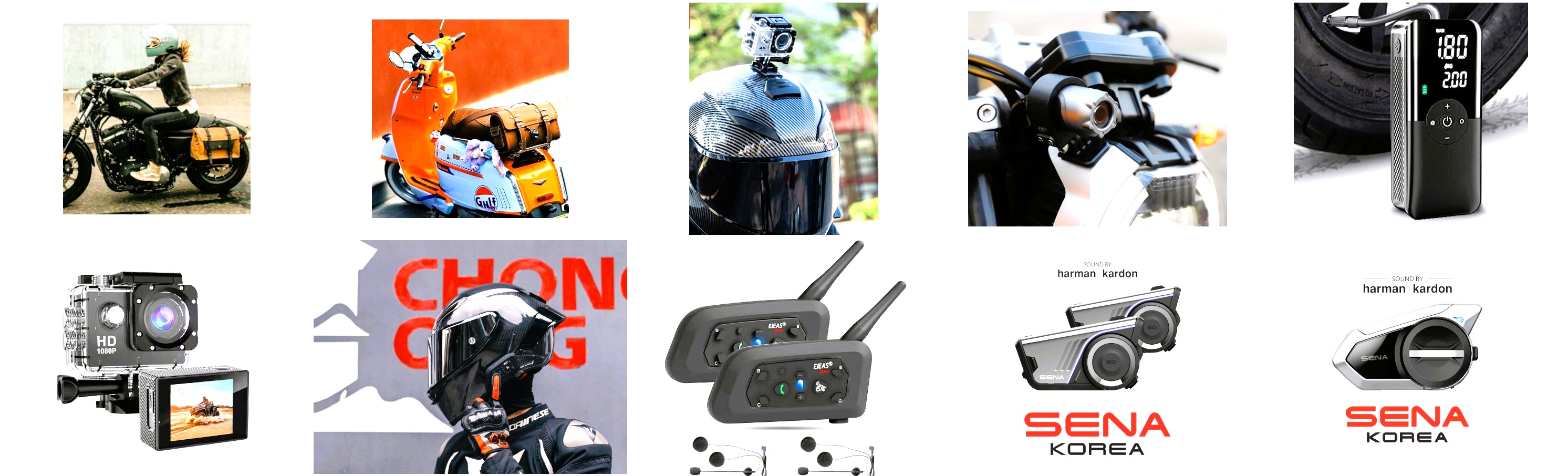 바이크 용품&amp;악세사리 브랜드 알아보기 #5. 블루투스 외편 관련 이미지
