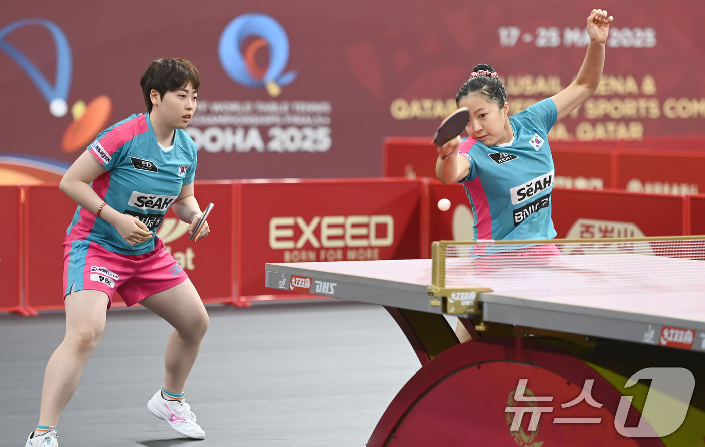 신유빈, 세계탁구선수권 동메달 2개 하이라이트 유한나 임종훈