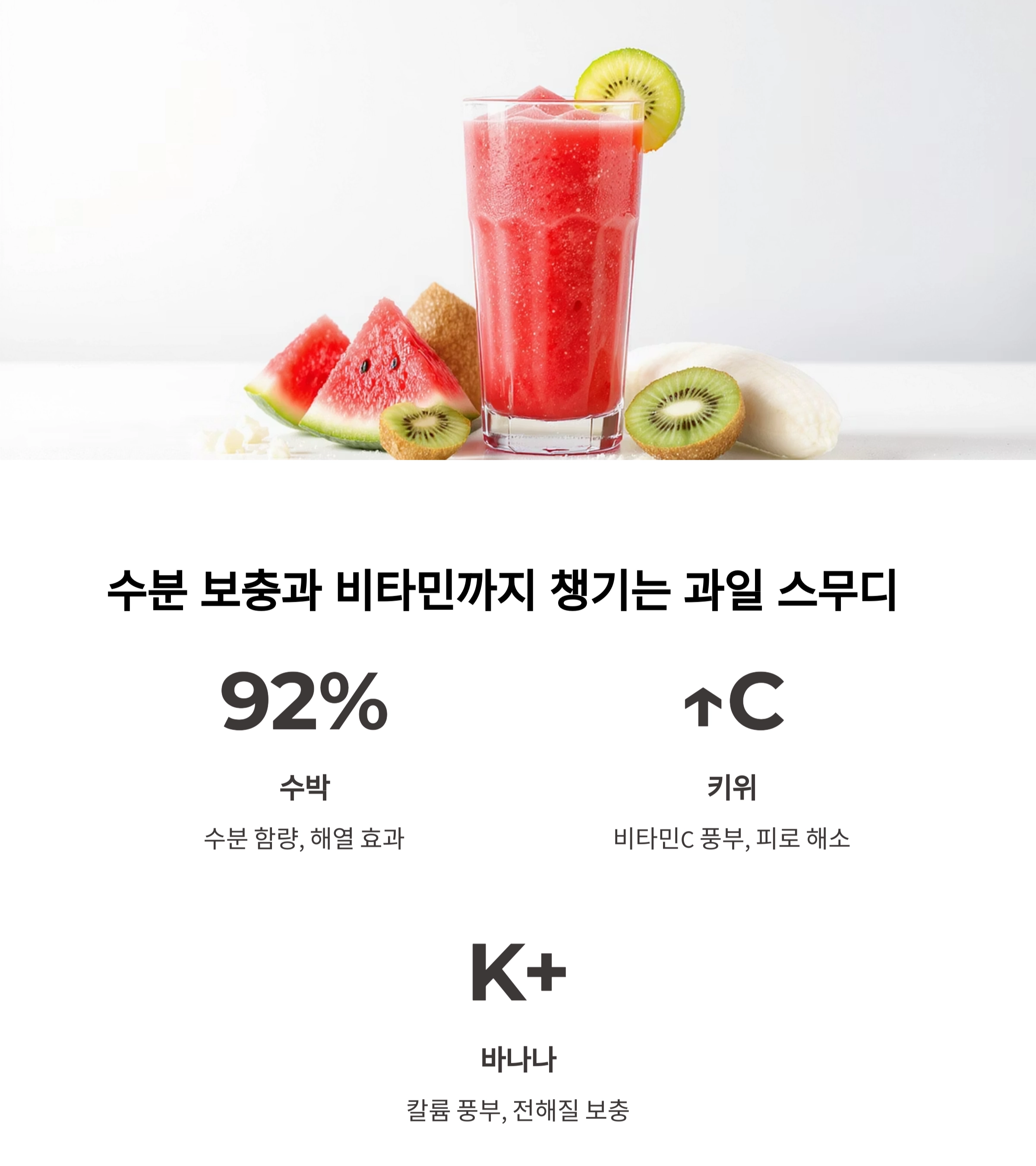 폭염 이기는 여름철 수분 보충 식단 추천 베스트