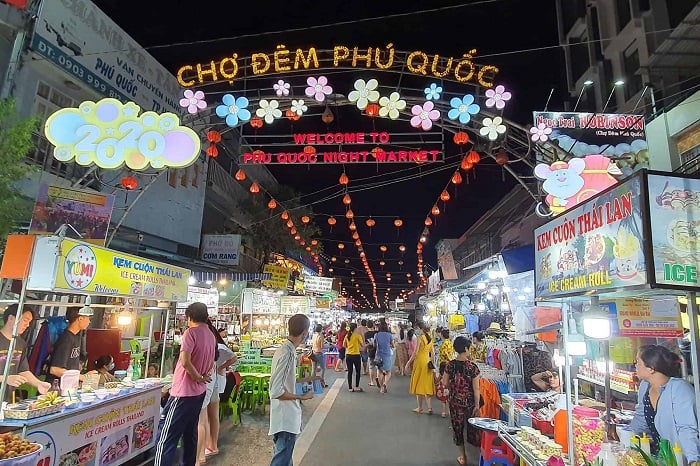 베트남 푸꾸옥 즈엉동 야시장