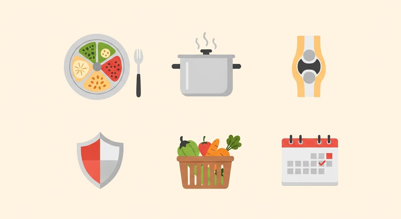 결론: 관절 건강을 위한 맞춤형 식단 전략