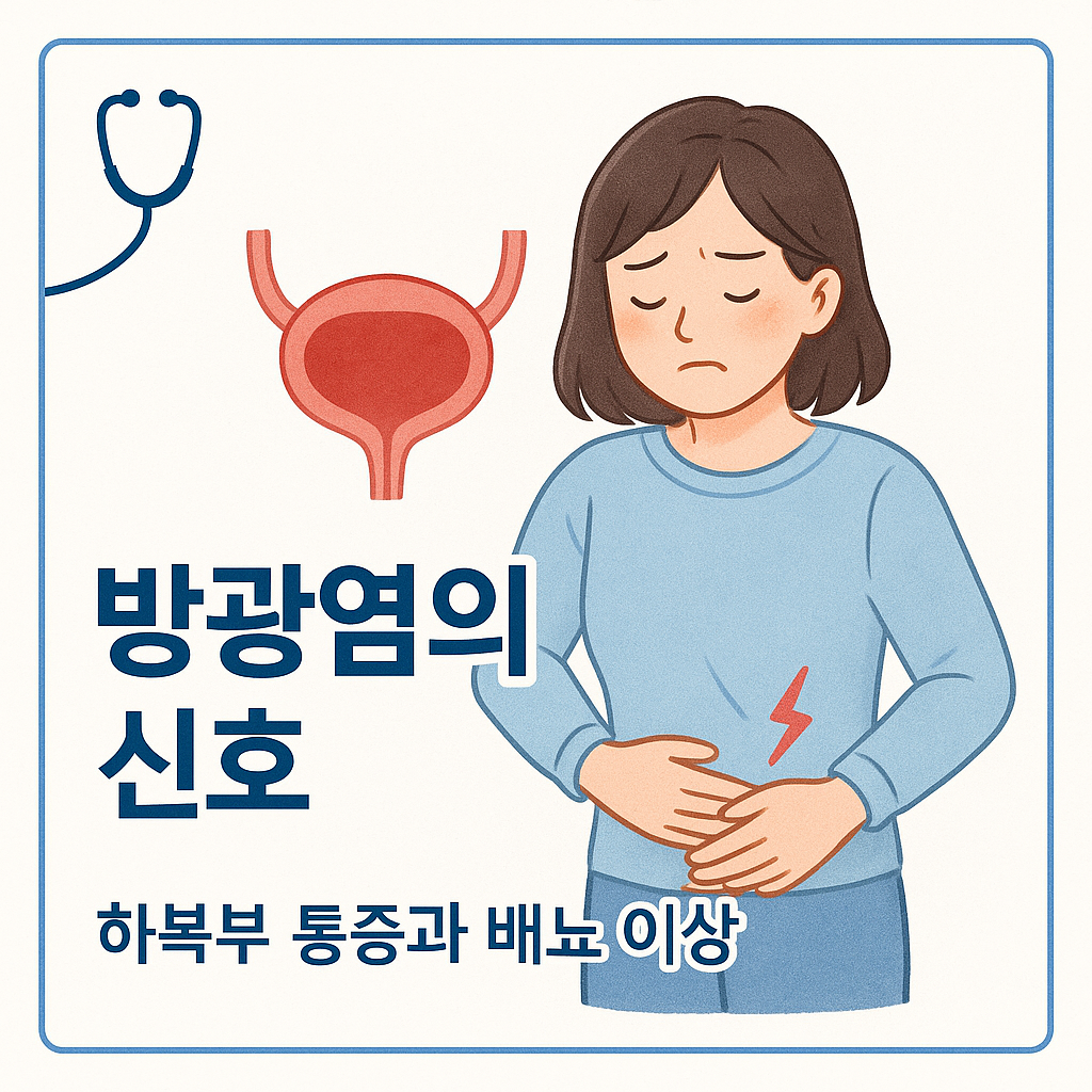 방광염의 신호