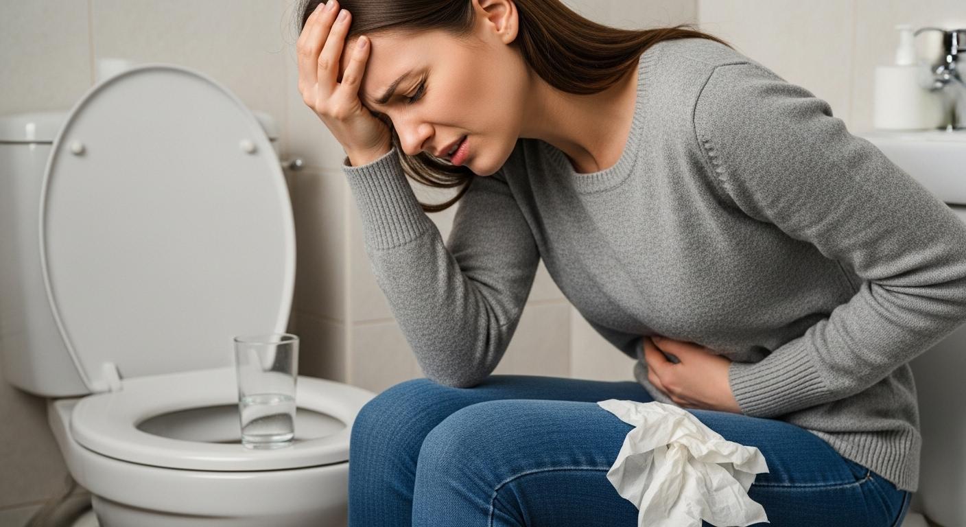 독감 증상 구토 복통