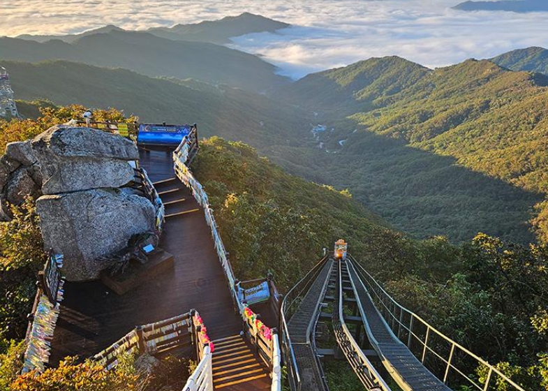 함양 대봉산 휴양밸리 모노레일