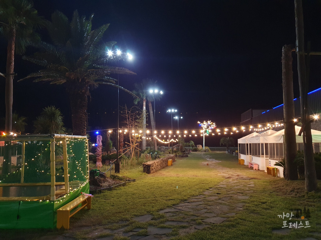 종달 바베큐 밤 분위기