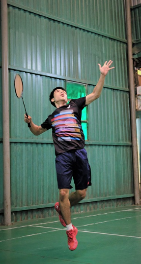 대학 배드민턴 선수