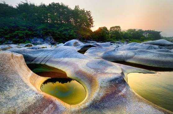 요선암-요선정과-돌개구멍