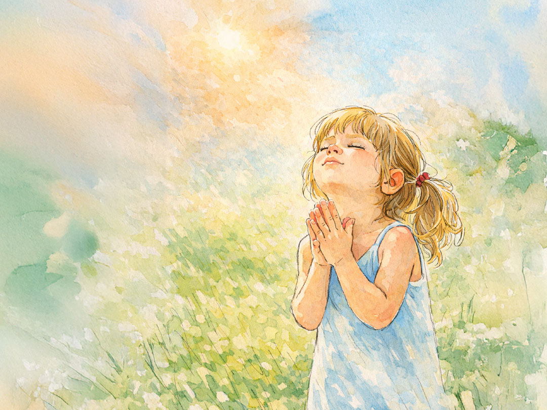 2026년 2월 24일 말씀 카드 성경구절 이미지 ❘ 너희는 기도할 때에 빈말을 되풀이하지 마라. (마태 6,7)