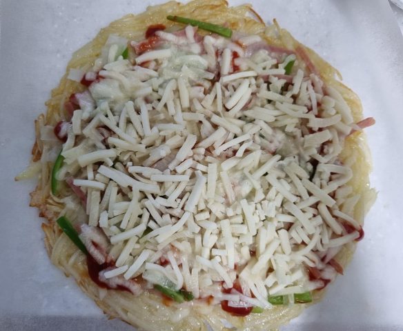 감자채볶음 대신 감자채피자