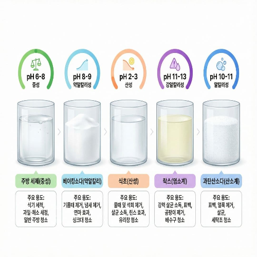 주방 세제 선택, 친환경부터 강력 세정까지 용도별 가이드