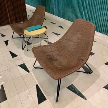 르메르디앙-수영장의자