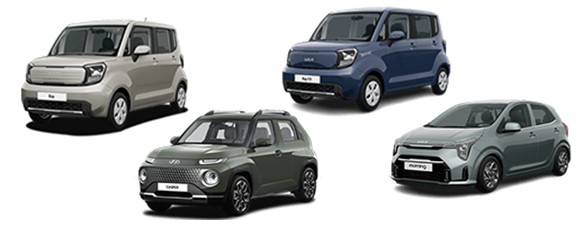 [경차 추천] 경차 종류 연비비교 기아 레이 현대 캐스퍼 기아 레이 EV 기아 모닝