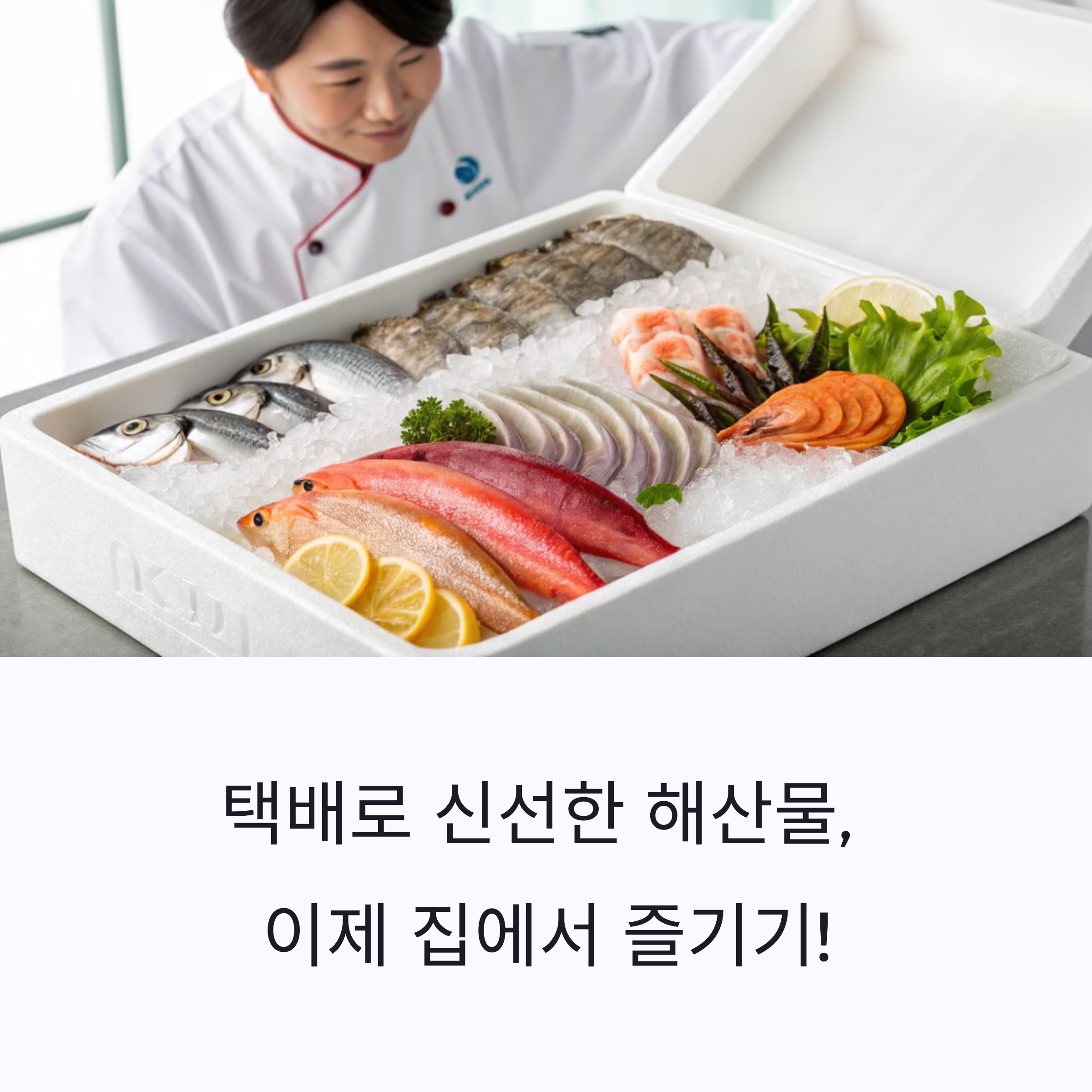 택배로도 신선하게! 제철 해산물 비밀 쇼핑처