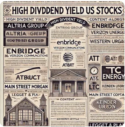 배당 수익률 높은 미국 주식 TOP 10