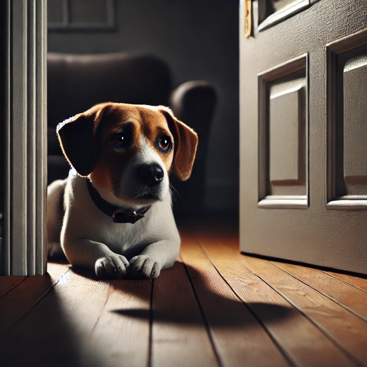 강아지의 스트레스 신호 관련 사진