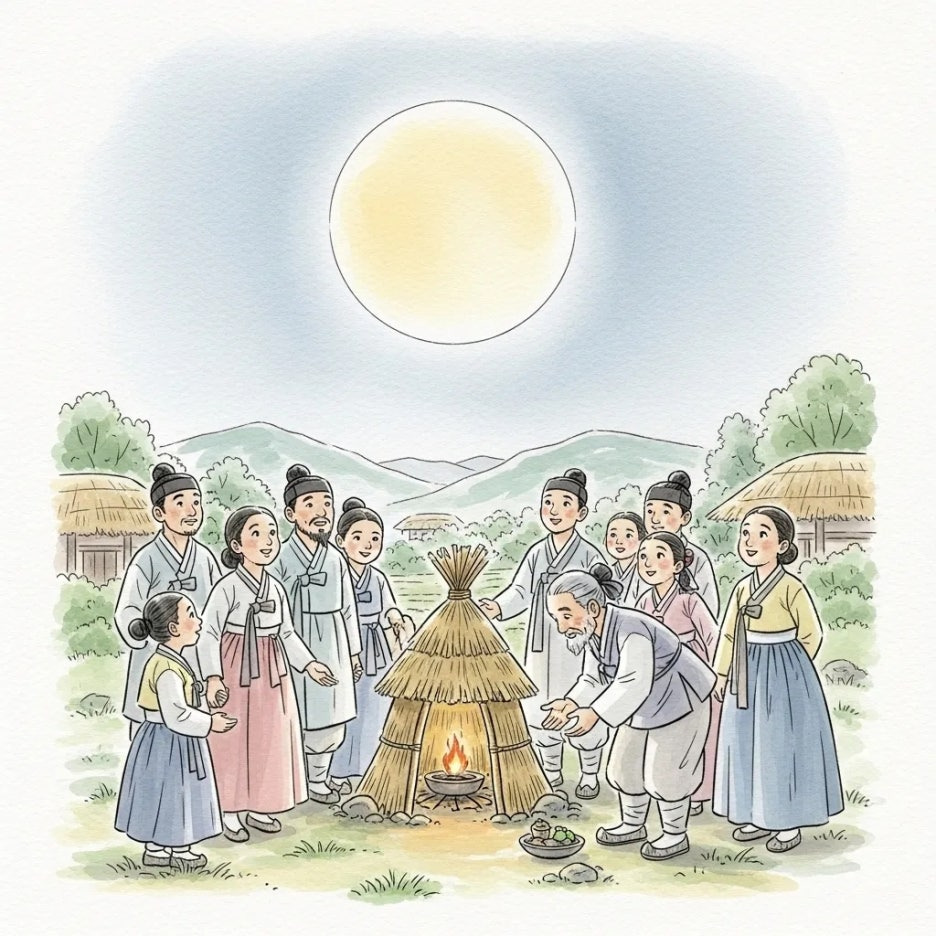 정월대보름 달집에 소원을 빌던 옛사람들