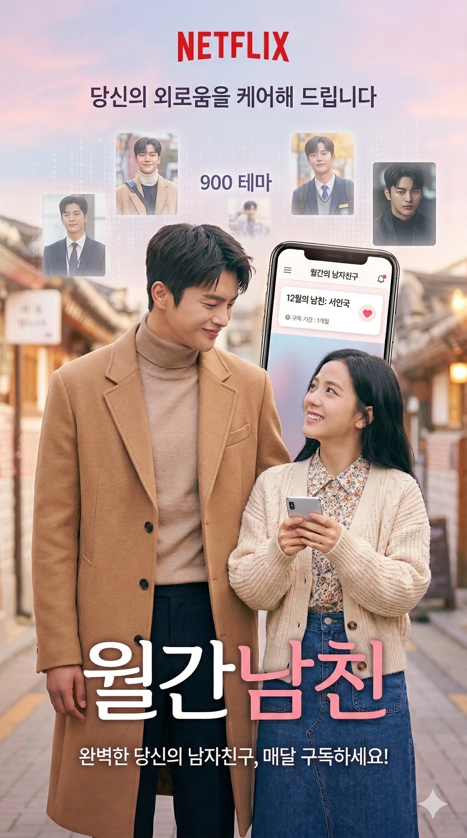 월간남친 포스터