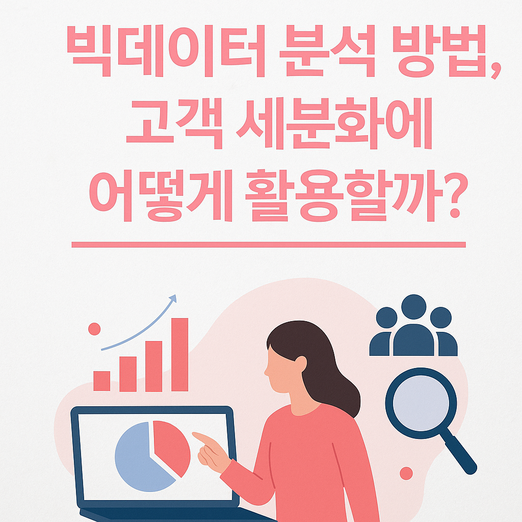 빅데이터 분석 방법, 고객 세분화에 어떻게 활용할까?