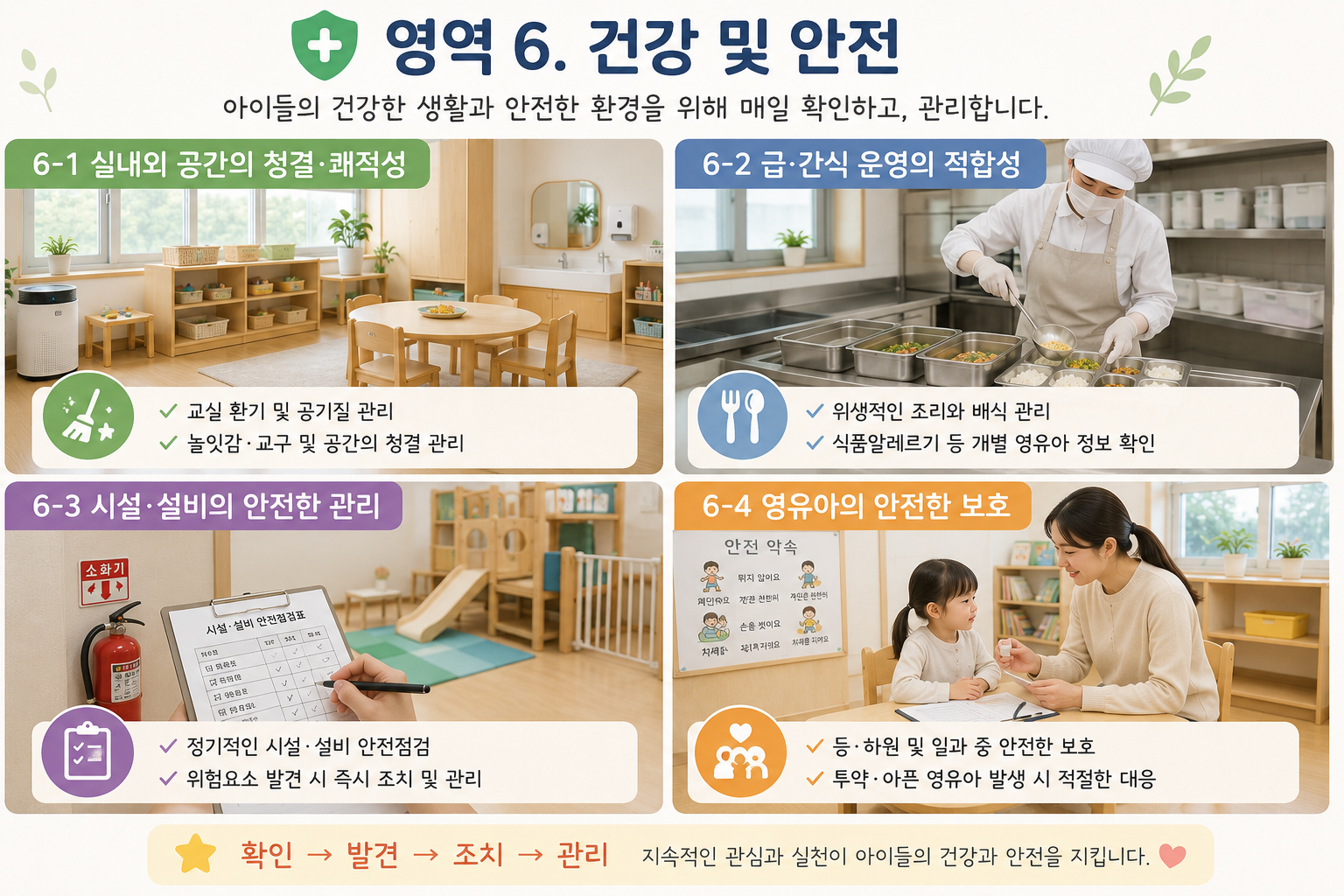 건강과 안전을 지키는 하루 관리
