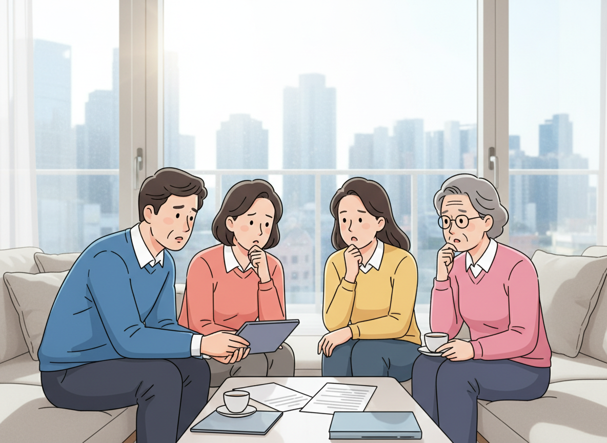 주택연금 세대이음 배우자 자녀 상속 예상 수령액