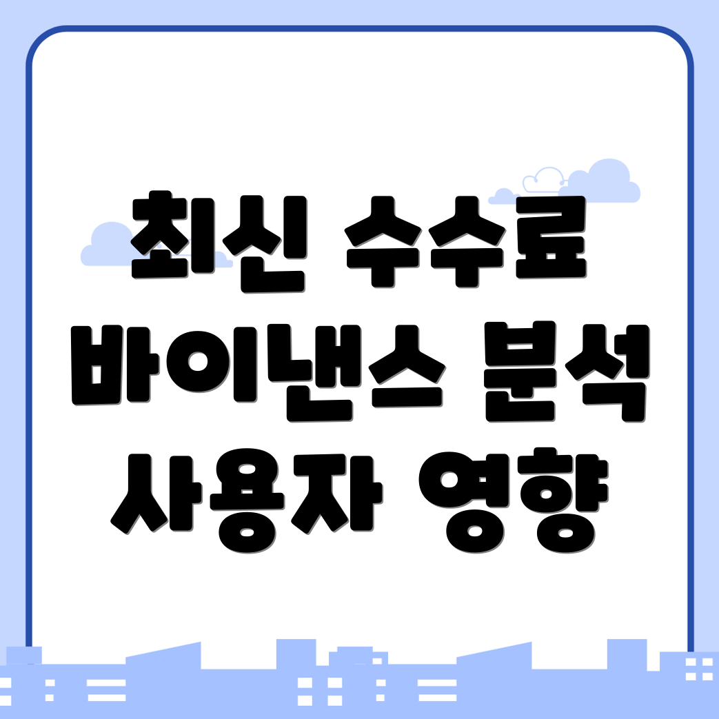 바이낸스 수수료