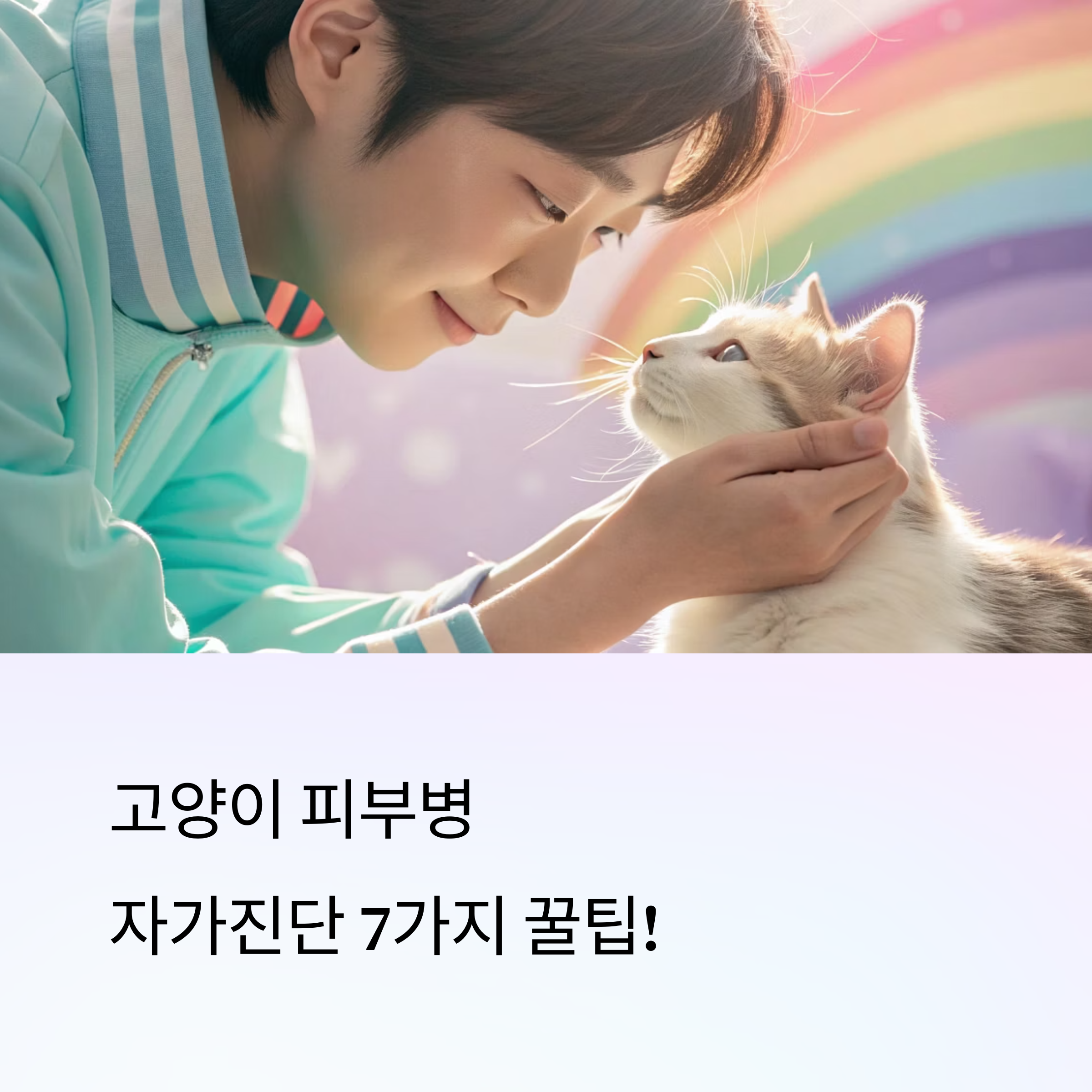 고양이 피부병 자가 진단 꿀팁 7가지