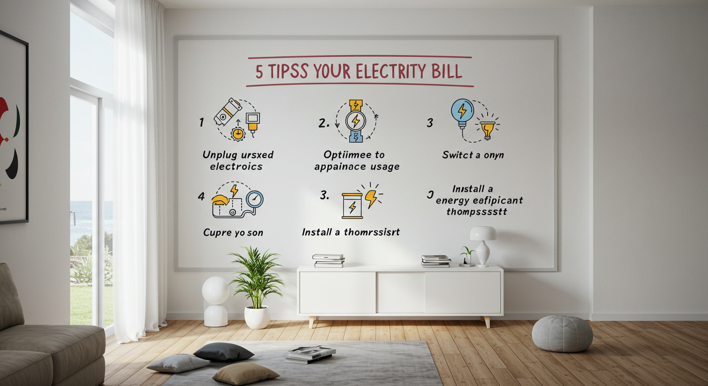 전기세 아끼는 꿀팁 5가지