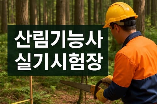 🌲 2025 산림기능사 실기시험 도구 리스트 완전정복 🔧