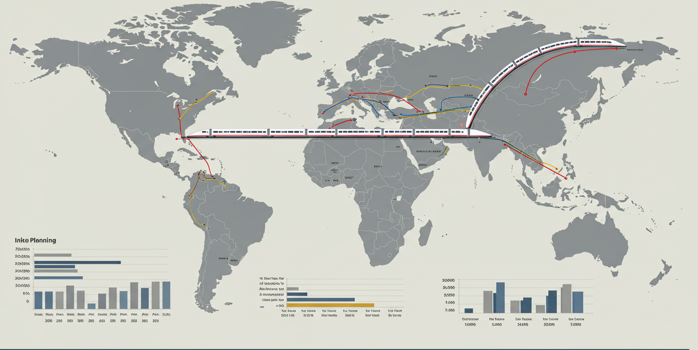 세계 주요국 고속철도 개발 현황 비교